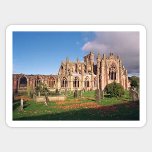 Melrose Abbey , Scotland Sticker